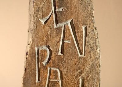 Pierre de souvenir “Jean-Paul”