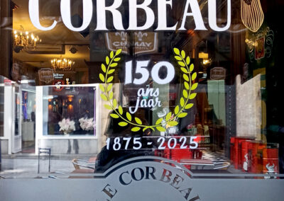 Lettrage Le Corbeau “150ans”